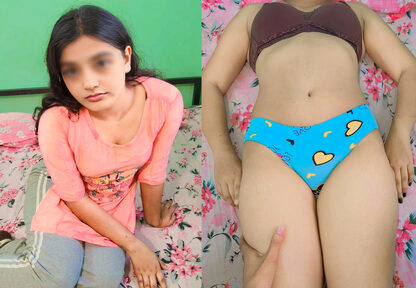 Beautiful Desi Stepsister 18+ Tight Pussy Hindi Audio Sex, Home Alone Stepsister Tight Pussy Fuck By Desi BBC Stepbrother Xxxx